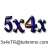 5x4x